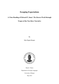 Escaping Expectations - BORA