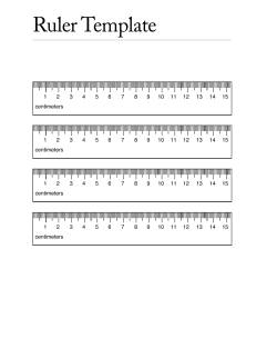 Ruler Template - Physics Central