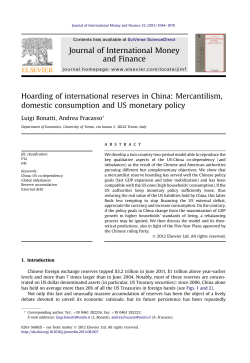 Mercantilism, domestic consumption and US monetary policy