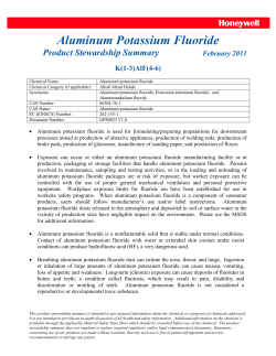 Aluminum Potassium Fluoride