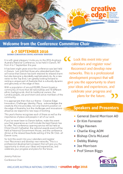 2016 National Conference Brochure