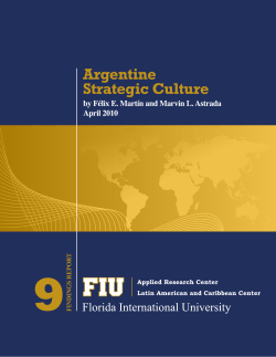 Argentine Strategic Culture
