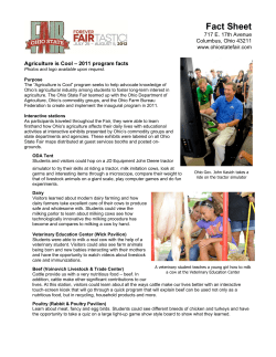 Fact Sheet - Ohio State Fair