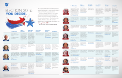 Election 2016: You Decide - American Federation of Teachers
