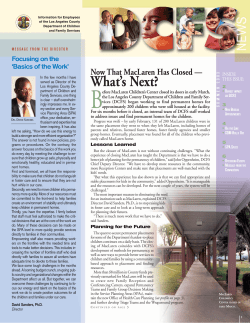 DCFS News Summer Issue