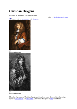 Christian Huygens