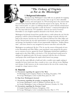 The Colony of Virginia as Far as the Mississippi