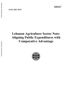 27 pages - World bank documents