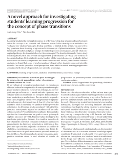 A Novel Approach for Investigating Students