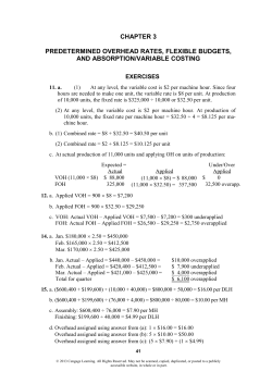 chapter 3 predetermined overhead rates