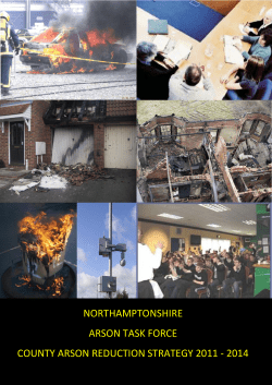 NORTHAMPTONSHIRE ARSON TASK FORCE