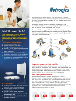 NetStream 5x36 - Netronics Networks