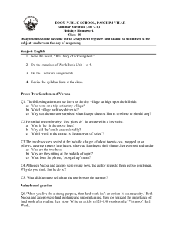 Homework For Class 10