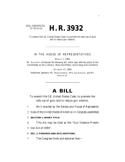 HR 3932 - Dave Kopel