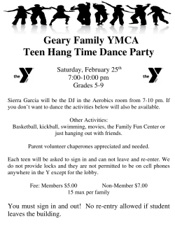 Teen Hang Time Feb 2017