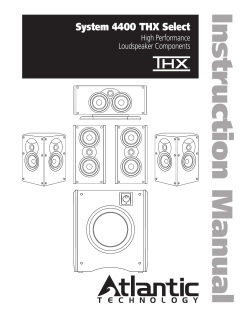 System 4400 THX Select