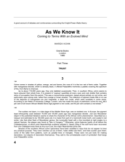 As We Know It