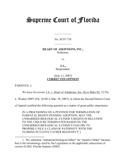 Opinion - Florida Supreme Court