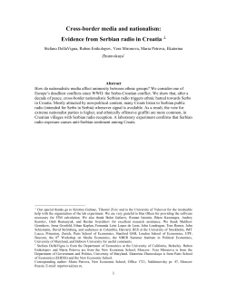 Cross-border media and nationalism: Evidence from