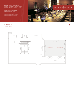Floor Plans - Grand Hyatt Shanghai