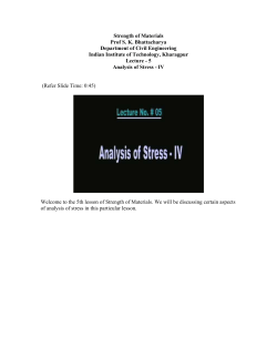 Pdf - Text of NPTEL IIT Video Lectures