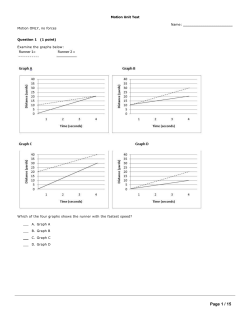 Motion Unit Practice Test