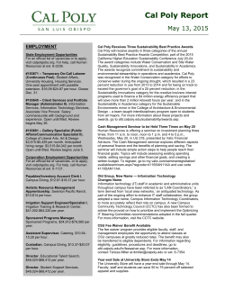 Cal Poly Report