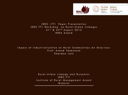 Impact of Industrialization on Rural Communities