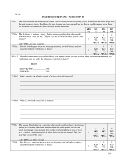 NZ Psychosis Screen