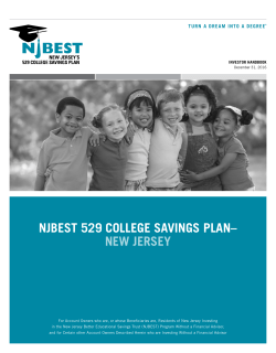 njbest 529 college savings plan&ndash; new jersey