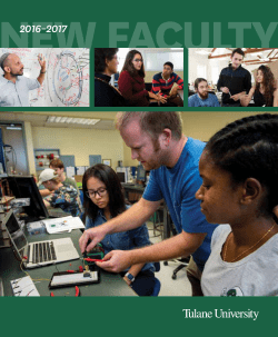 2016-17 New Faculty Brochure