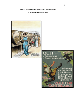 serial referendums on alcohol prohibition: a new zealand invention