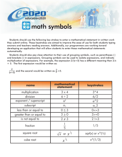 math symbols.cdr
