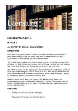 ENGLISHLITERATURE10 Module 2