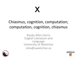 Powerpoint - Computational Rhetoric Workshop