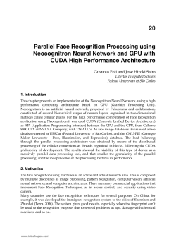 Parallel Face Recognition Processing using