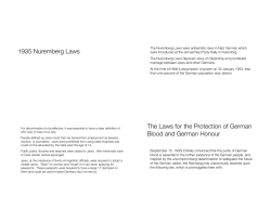 Nuremberg Laws