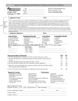 Traffic Convictions and Forfeitures Last 3 Years) other than Parking)