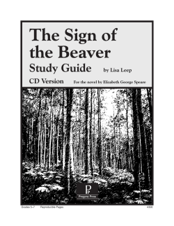 The Sign of the Beaver