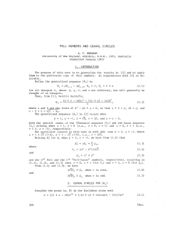 pell numbers and coaxal circles