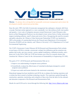 project overview - Villanova University