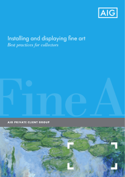 Fine Art Brochure