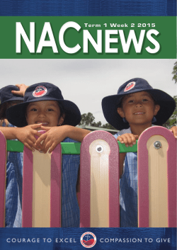 NAC T1W2 2015 - Nowra Anglican College