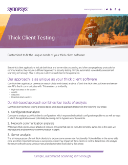 Thick Client Testing