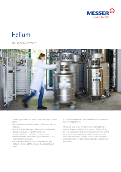 Helium - Messer Group