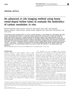 An advanced in situ imaging method using heavy metal