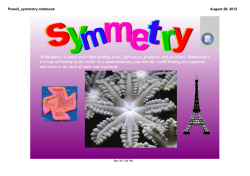 symmetry - GeometryGems