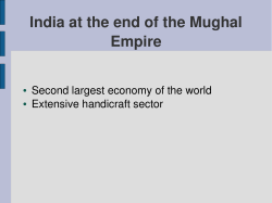 Industrialization in India.