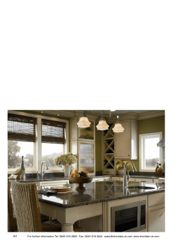 Granite - Sheridan worktops