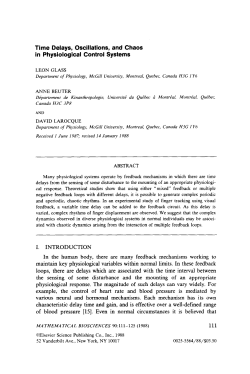 Time Delays, Oscillations, and Chaos in